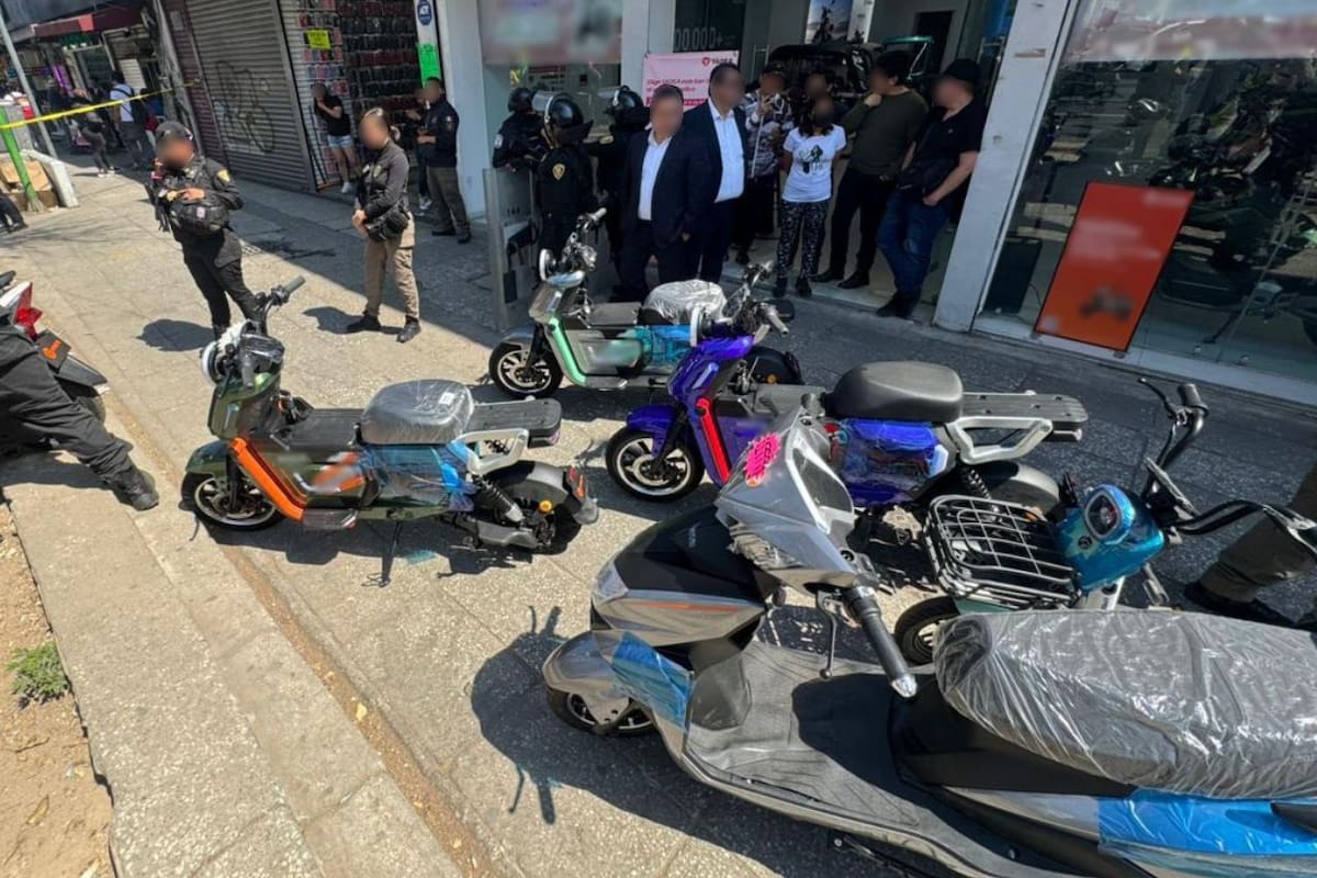 Tras decomiso de más de 100 vehículos eléctricos chinos en el Centro Histórico de la CDMX, la CANACO denuncia invasión de productos asiáticos en México