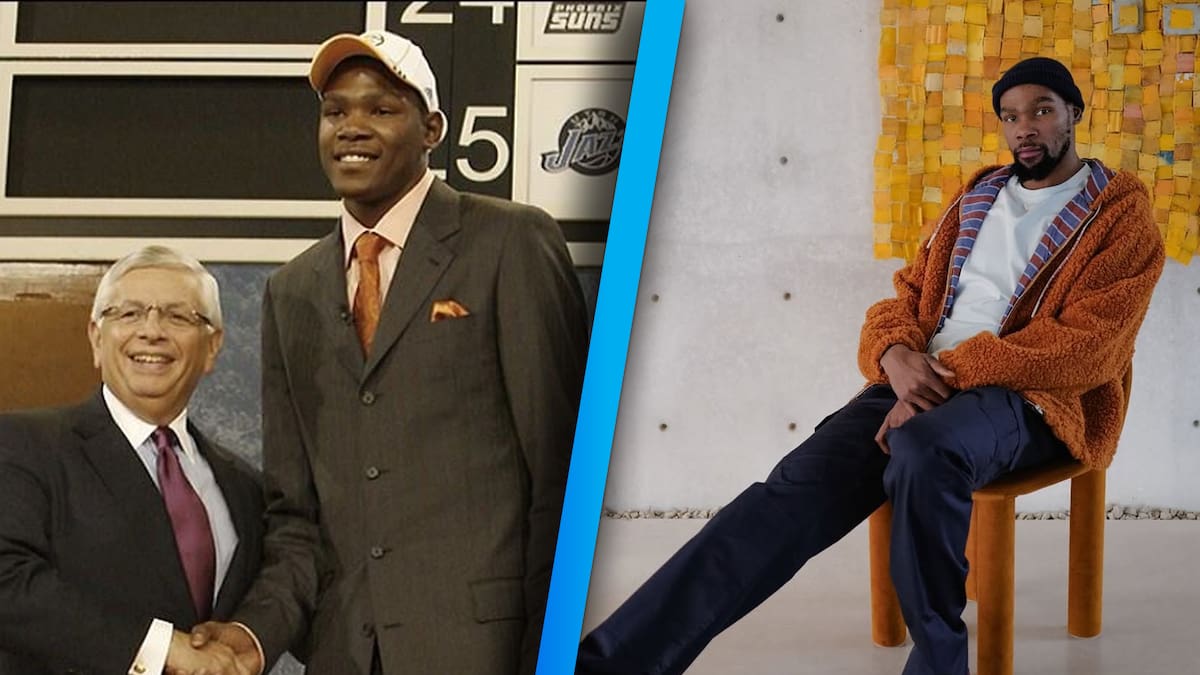 Kevin Durant, estrella de la NBA, reveló que le deprimía su apariencia por ser demasiado alto