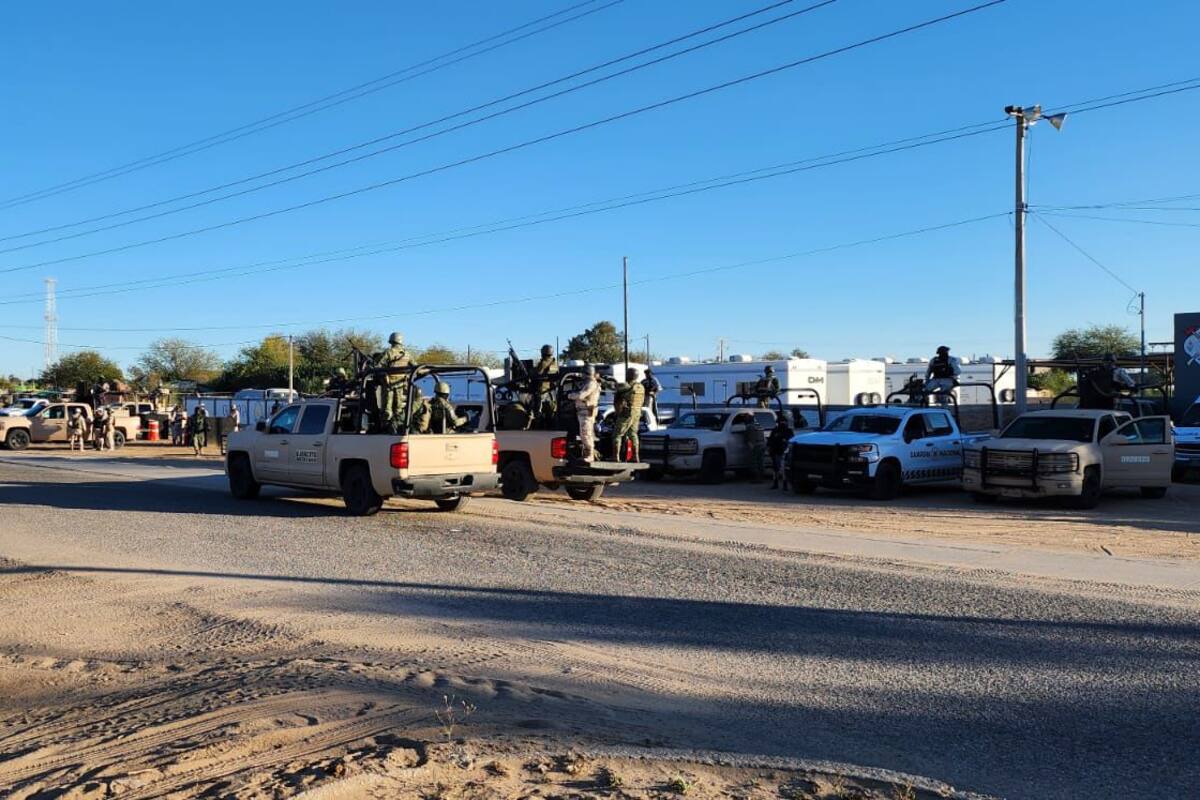Toman autoridades control del poblado Golfo de Santa Clara