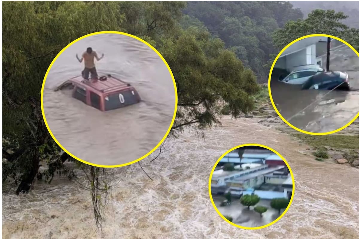 Poza Rica bajo el agua: intensas lluvias provocan graves inundaciones y rescates en Veracruz (VIDEOS)