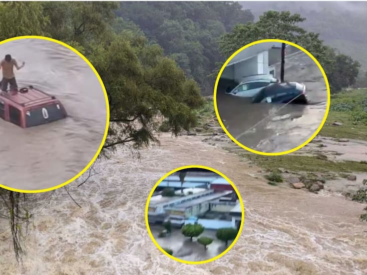 Poza Rica bajo el agua: intensas lluvias provocan graves inundaciones y rescates en Veracruz (VIDEOS)
