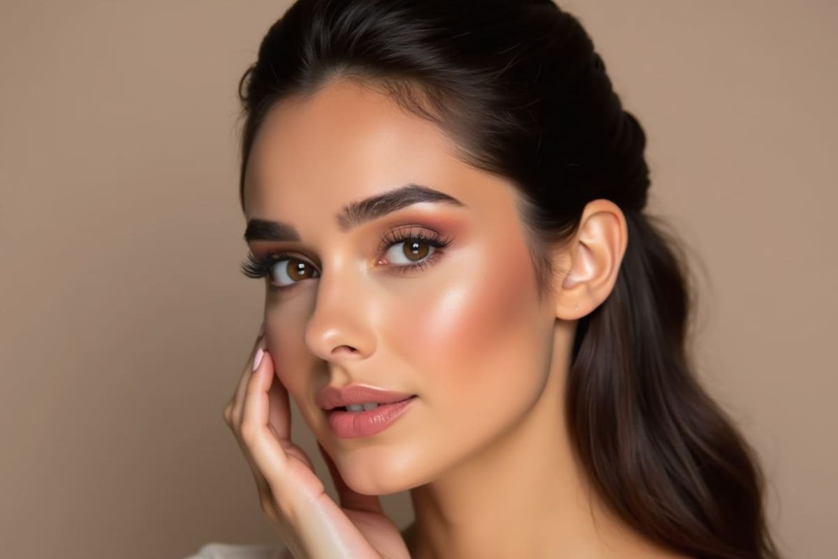 Cómo aplicar iluminador en zonas clave para un efecto lifting