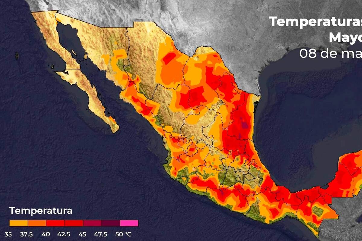 Segunda onda de calor de la temporada: Altas temperaturas seguirán en algunas regiones de México