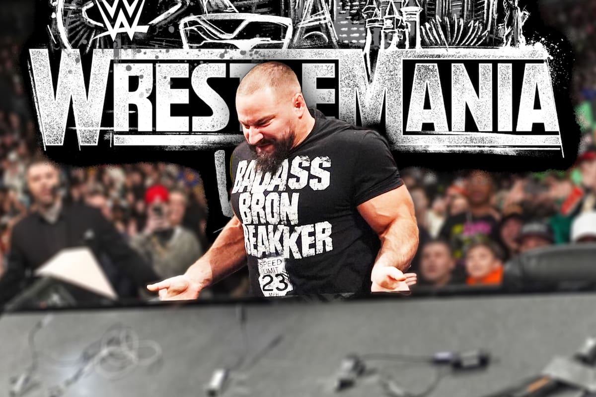 WWE: Así fue el momento de la lesión de Bron Breakker y su posible ausencia en WrestleMania 42
