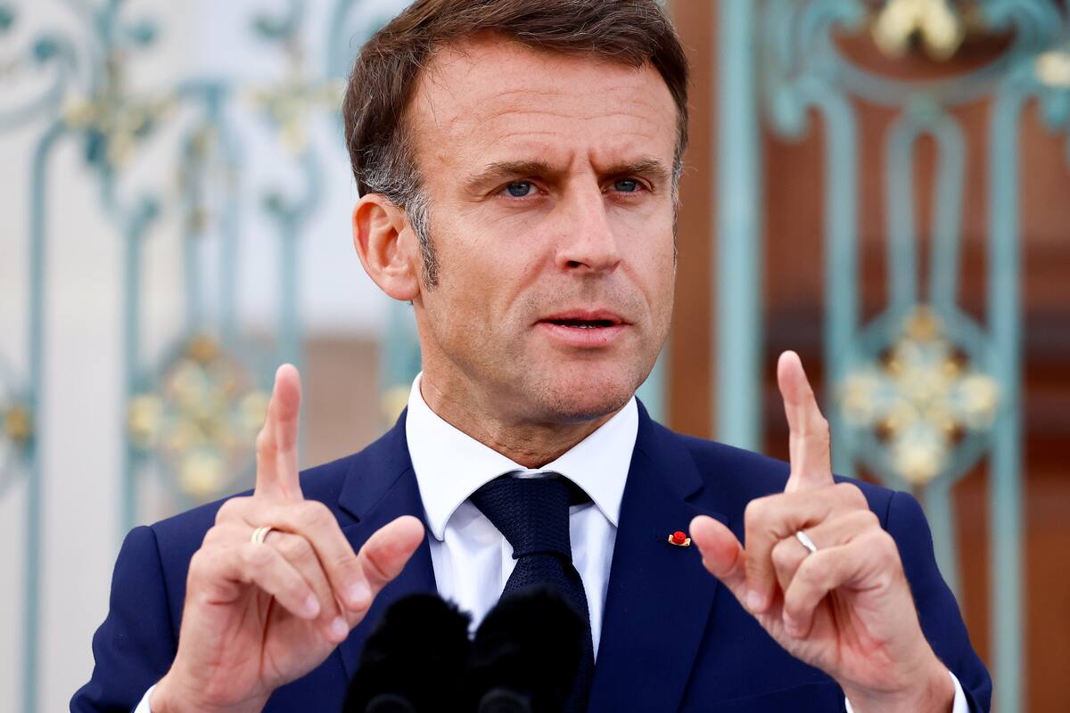 Macron apoya reconocimiento del Estado Palestino bajo condiciones específicas