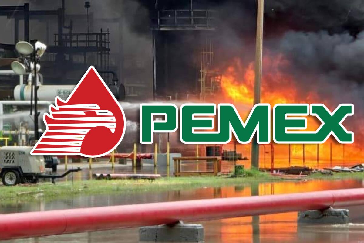 Explosión provoca incendio en Refinería de Salina Cruz