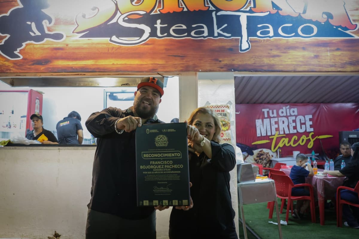 Sonora Steak Taco suma 25 años en Fiestas del Sol tras casi tres décadas de trayectoria