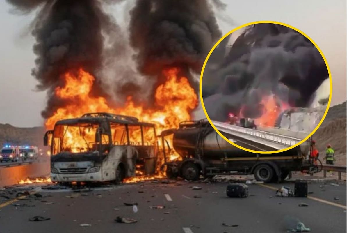 Accidente de autobús causa la muerte de 45 peregrinos en Arabia Saudita; solo uno sobrevivió