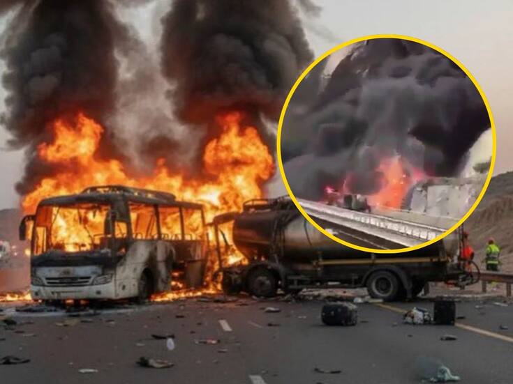 Accidente de autobús causa la muerte de 45 peregrinos en Arabia Saudita; solo uno sobrevivió