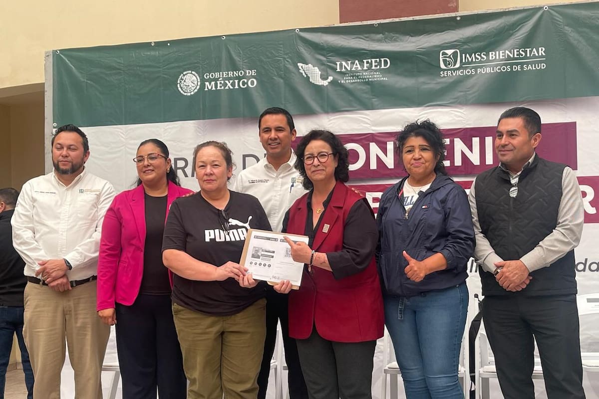 Rosarito firma convenio con IMSS-Bienestar para ampliar afiliaciones médicas