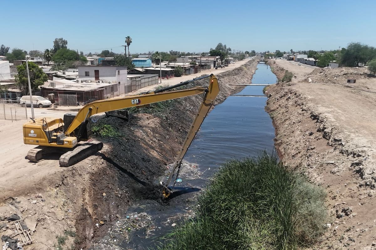 Retiran más de 5 mil toneladas de basura y sedimentos del Dren México
