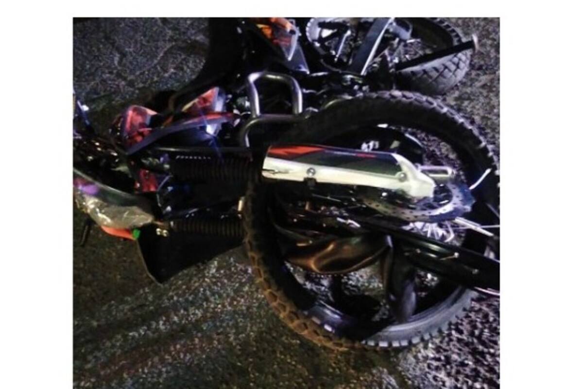 Muere motociclista tras choque en la División del Norte