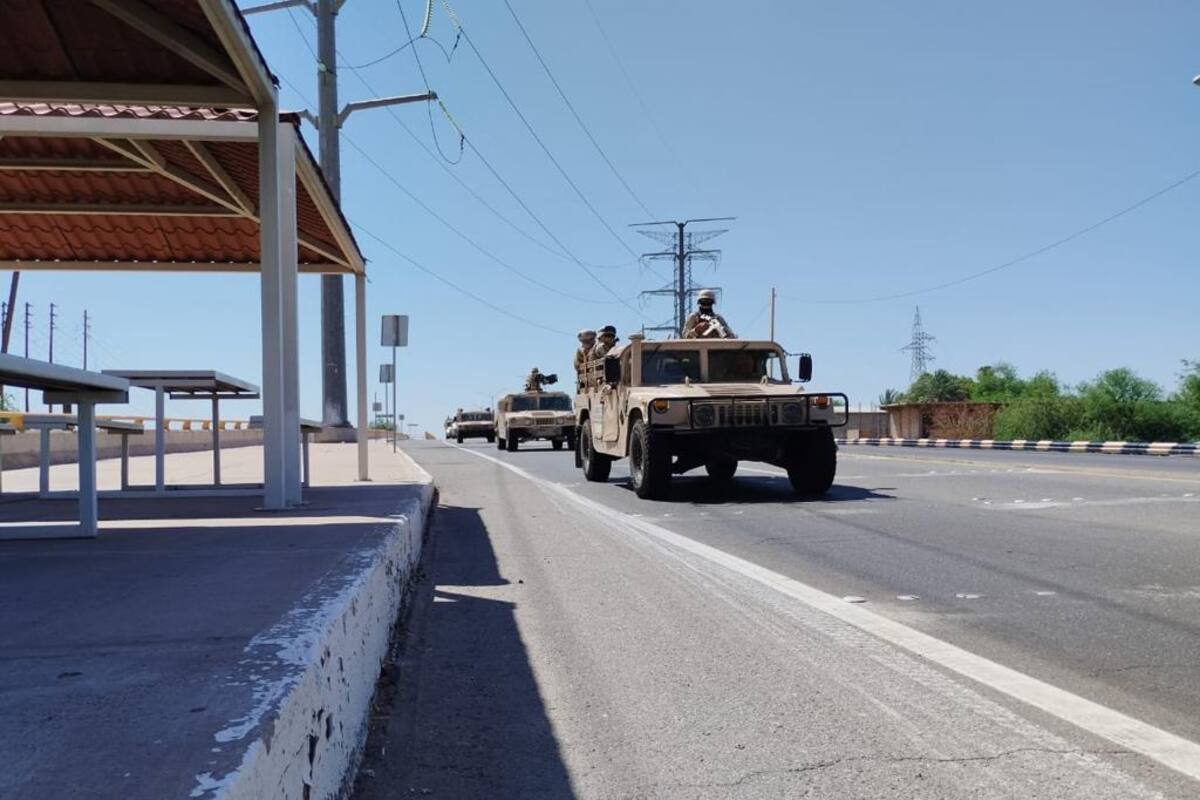 Refuerzan seguridad en Sonora con 800 militares