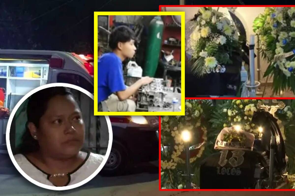 Byron, de 14 años, fue asesinado a apuñaladas afuera de una fiesta porque “querían su gorra y tenis”