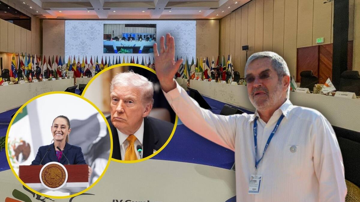 Sheinbaum no asiste a la CELAC-UE, pero Juan Ramón de la Fuente la cubre mientras Colombia, Brasil y España buscan unir fuerzas frente a Donald Trump