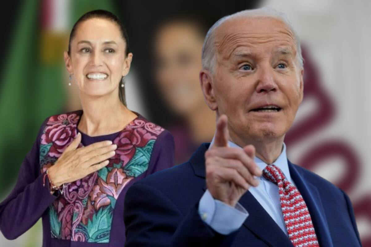 Sheinbaum agradece a Biden; promete colaborar respetando soberanía