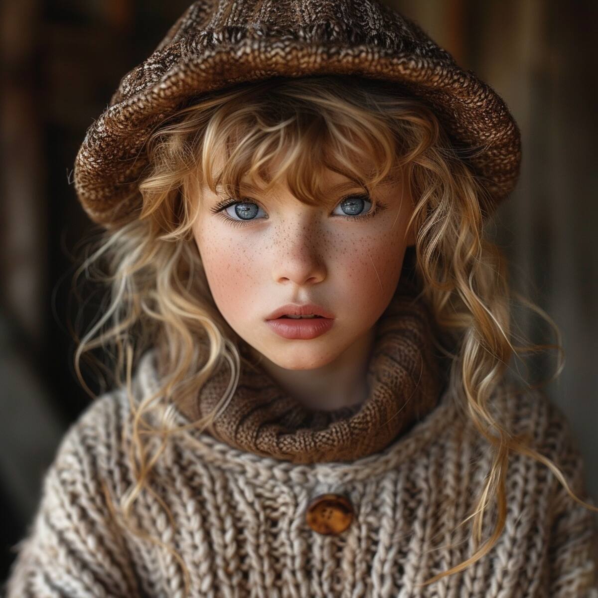 Cuando la tecnología se mezcla con el romance: La IA revela cómo serían los hijos de la pareja mediática, con ojos azules y una visión única.