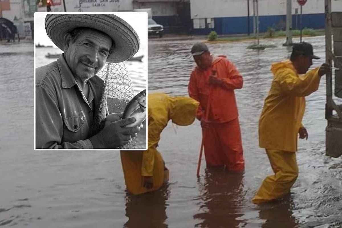 ‘Lorena’ causa muerte de pescador en Guasave por afectaciones en Sinaloa; esto se reporta