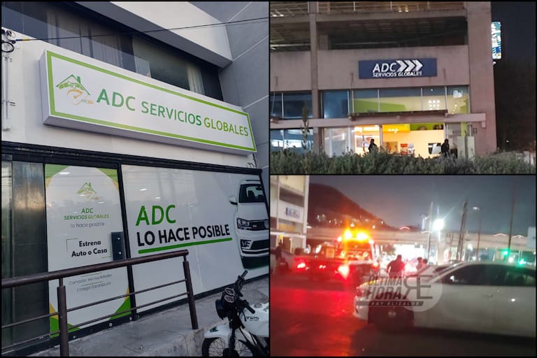 Catean financiera de Monterrey; detienen a 11 personas y aseguran 9 vehículos, después de más de 50 denuncias de estafa hacia ADC Servicios Globales. | Crédito: captura en X / Ray Elizalde (@rayelizalder)