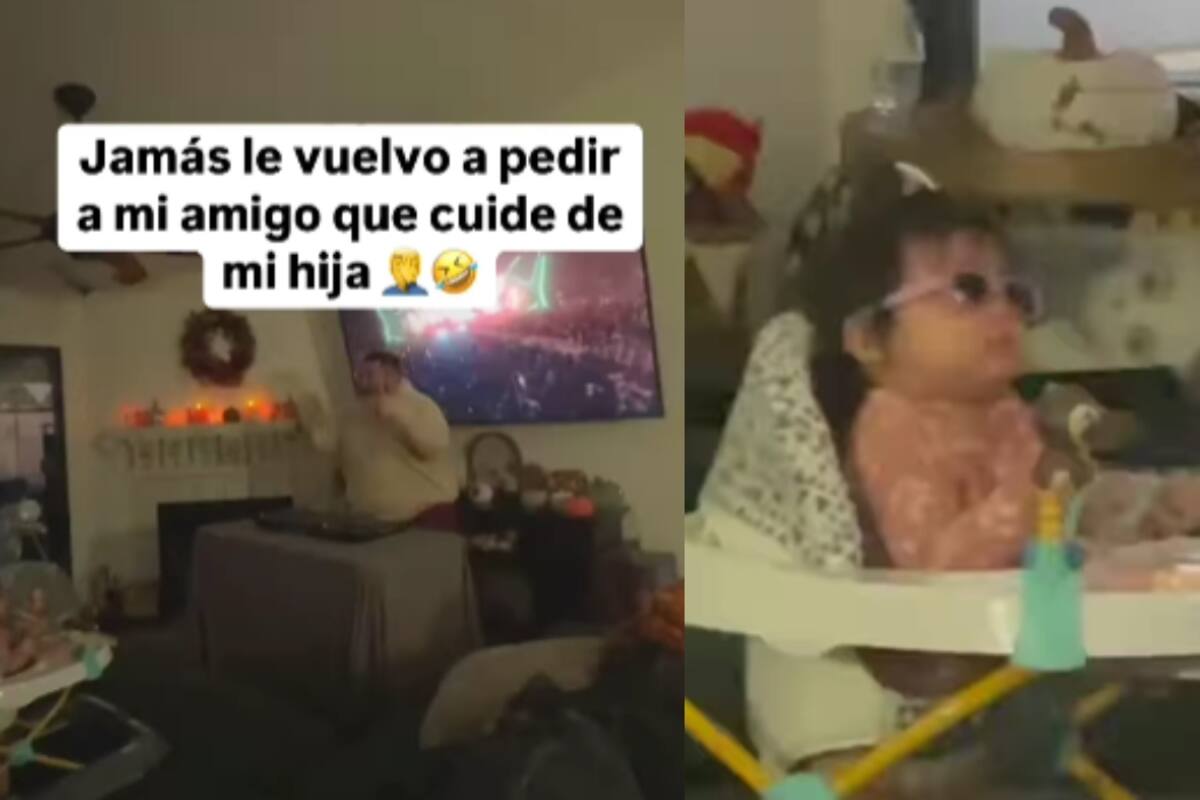 “Parecía que estaban en una discoteca”: Mujer deja a su hija al cuidado de un amigo y lo encuentra con luces y música como si fuera fiesta