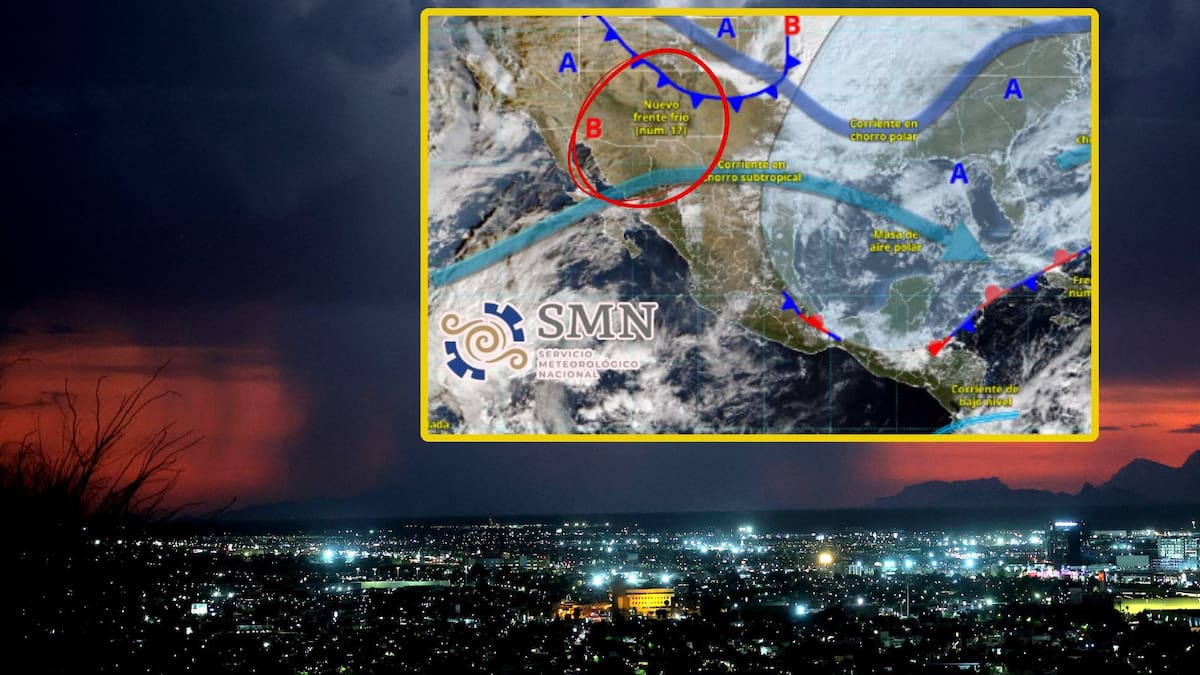 Gran masa de aire polar y frente frío 17 “congelarán” estas ciudades este lunes y martes con fuertes lluvias y vientos del Norte; SMN advierte por temperaturas de hasta -5 a 0°C con heladas