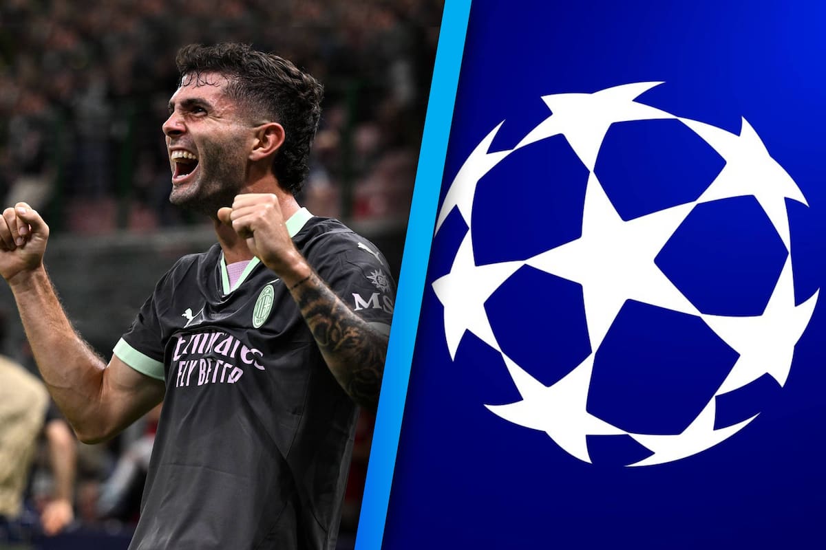 VIDEO: Christian Pulisic anota impresionante gol olímpico en la victoria del Milan en la Champions League