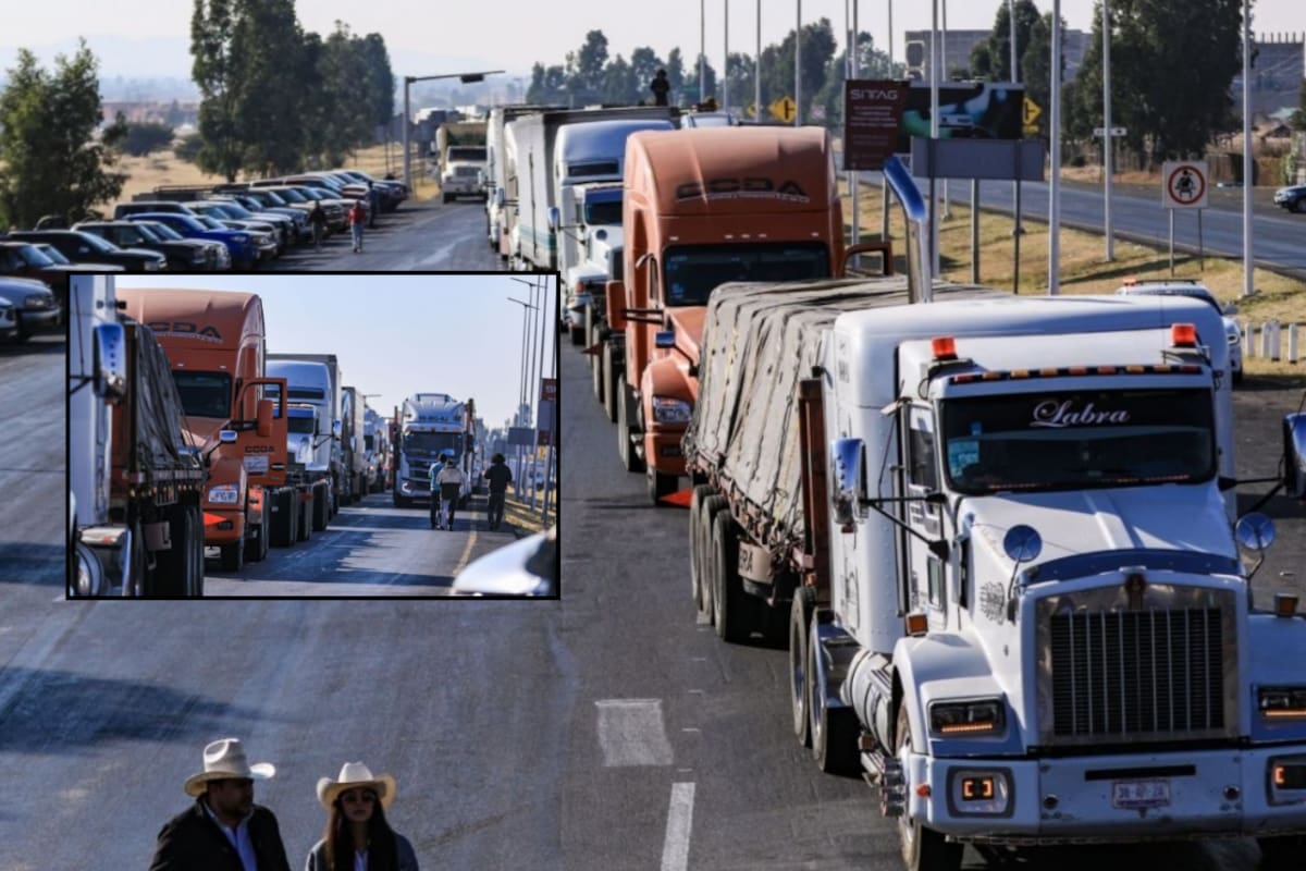 Transportistas y campesinos anuncian paro nacional el 6 de abril: estas son las carreteras y estados que podrían verse afectados