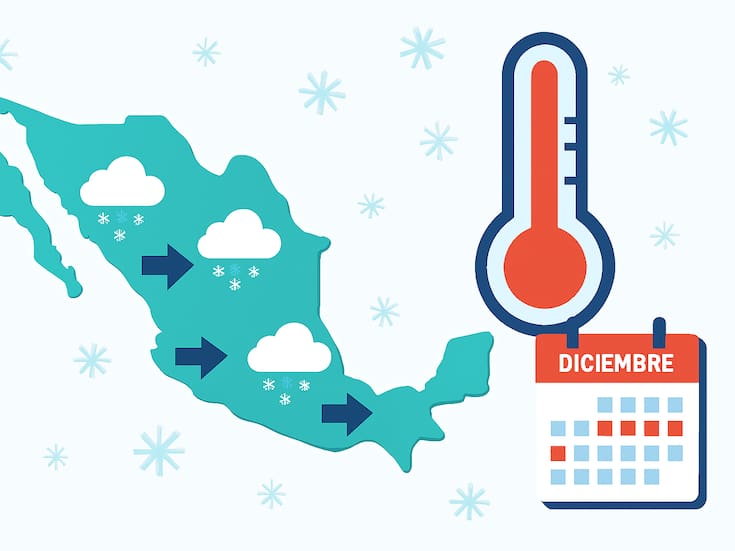 Frente frío número 21: En estas partes de México es donde habrá posibles nevadas, fuertes vientos y precipitaciones