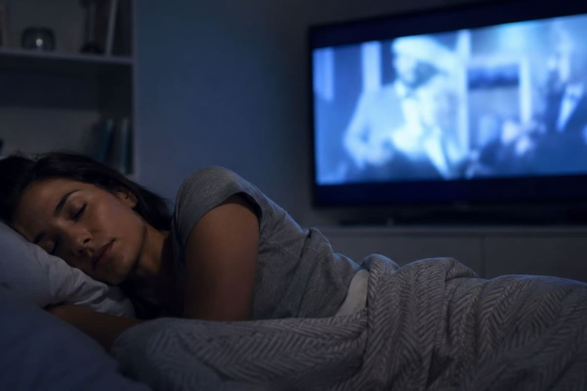 ¿Es malo dormir con la televisión encendida? Esto es lo que puede pasar mientras duermes