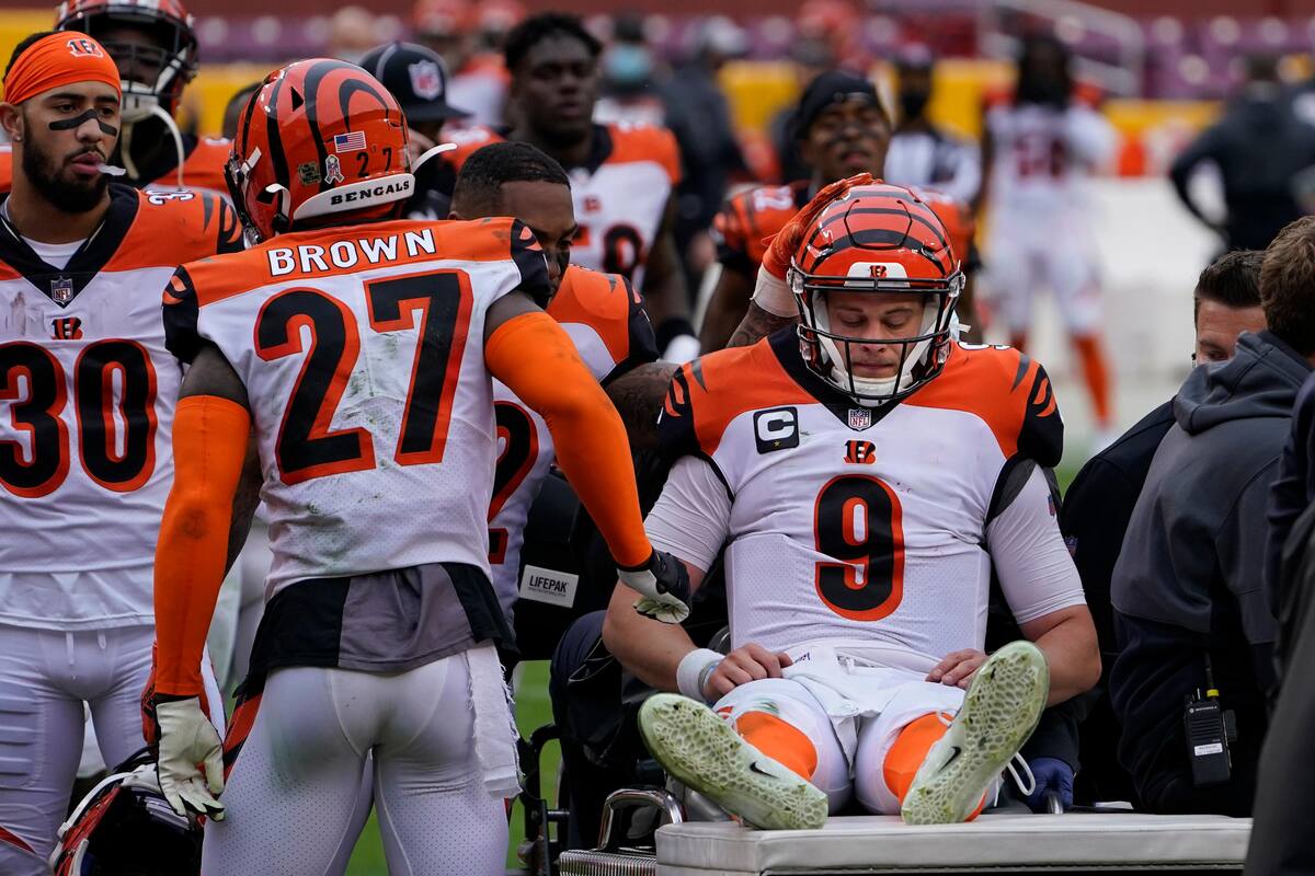 Lesión de Joe Burrow es peor de lo que se temía