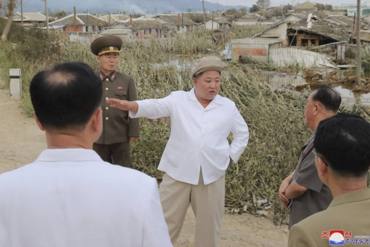 Kim Jong Un promete ayudas tras un dañino tifón en Corea del Norte