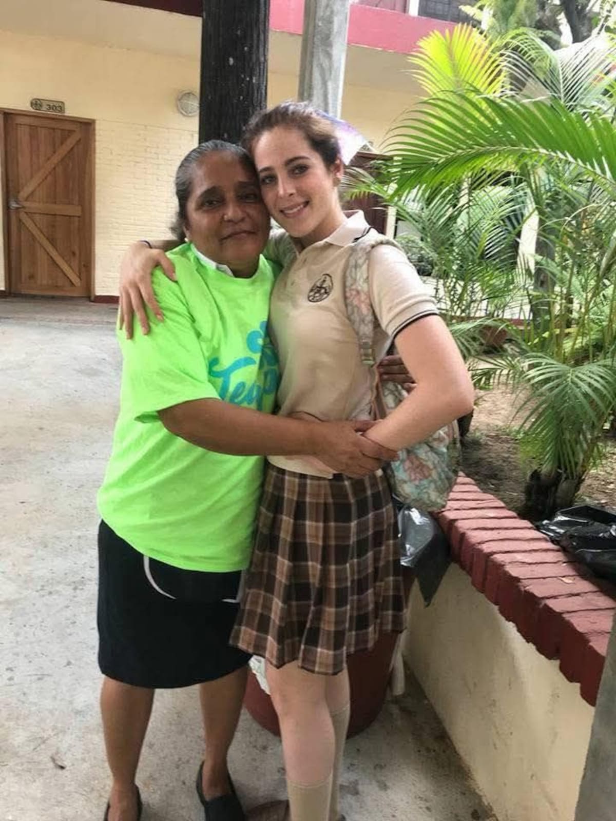 Fátima Bosch y Doña Rosalba.