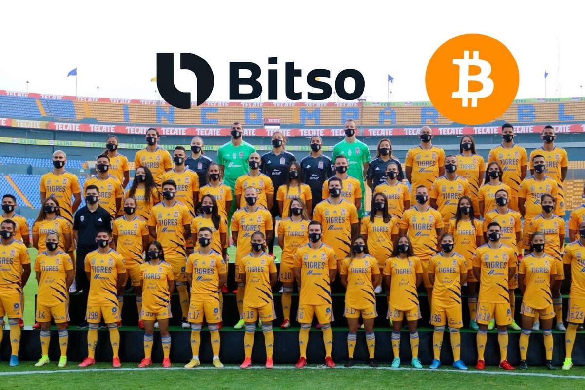 Liga MX: Bitso patrocinará a Tigres, empresa de compra y venta de criptomonedas