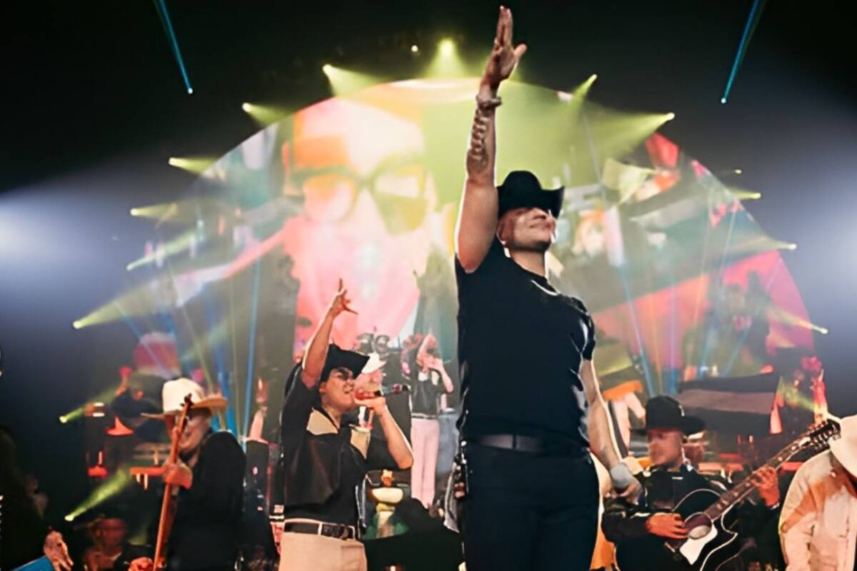 Grupo Firme se niega a cantar narcocorridos durante su show en la Feria de San Marcos