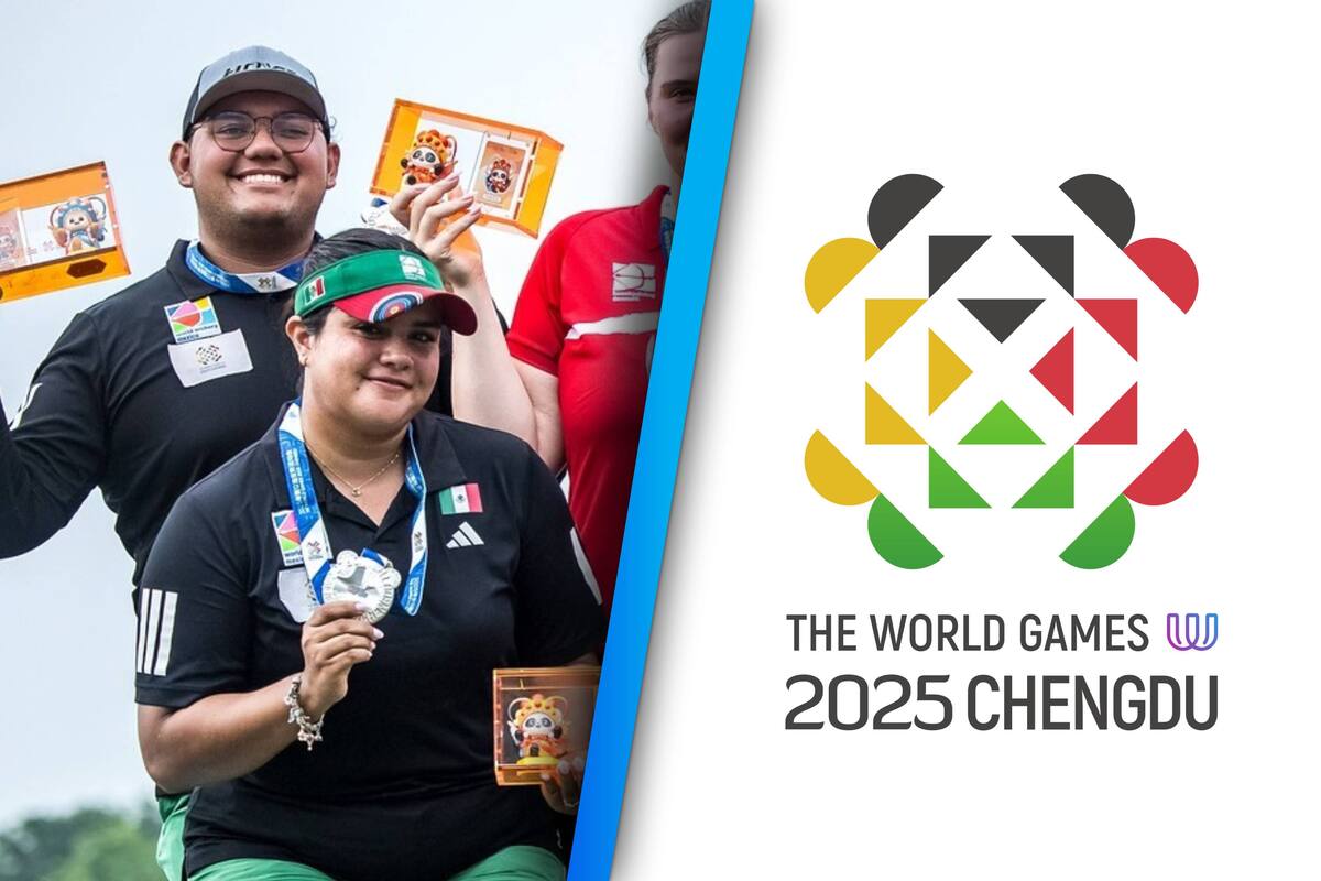 Becerra y García ganan primera medalla para México en los Juegos Mundiales de Chengdu 2025