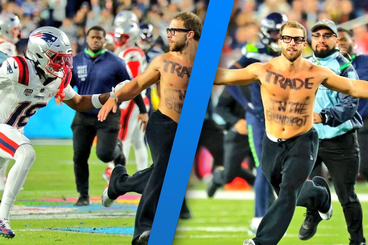 ¿Cuánto pagó de multa el aficionado que invadió el campo en el Super Bowl LX?