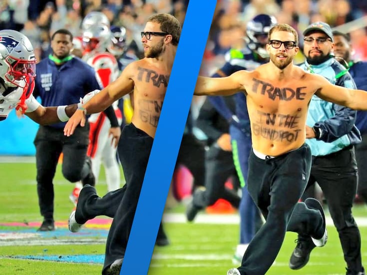 ¿Cuánto pagó de multa el aficionado que invadió el campo en el Super Bowl LX?