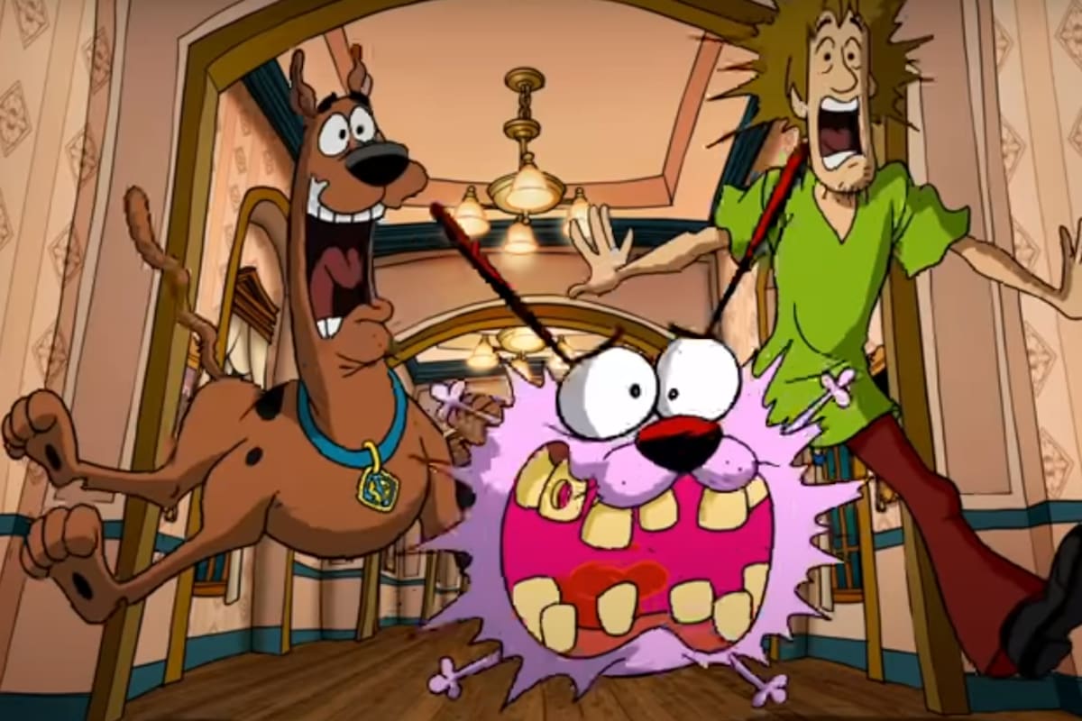 Filtran tráiler del crossover de Scooby Doo y Coraje, el perro Cobarde
