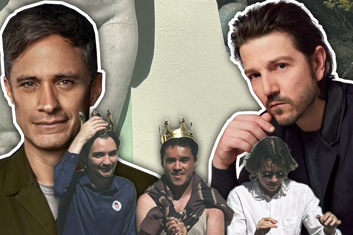 Así fue el “concurso” de dobles de Gael García y Diego Luna en la CDMX