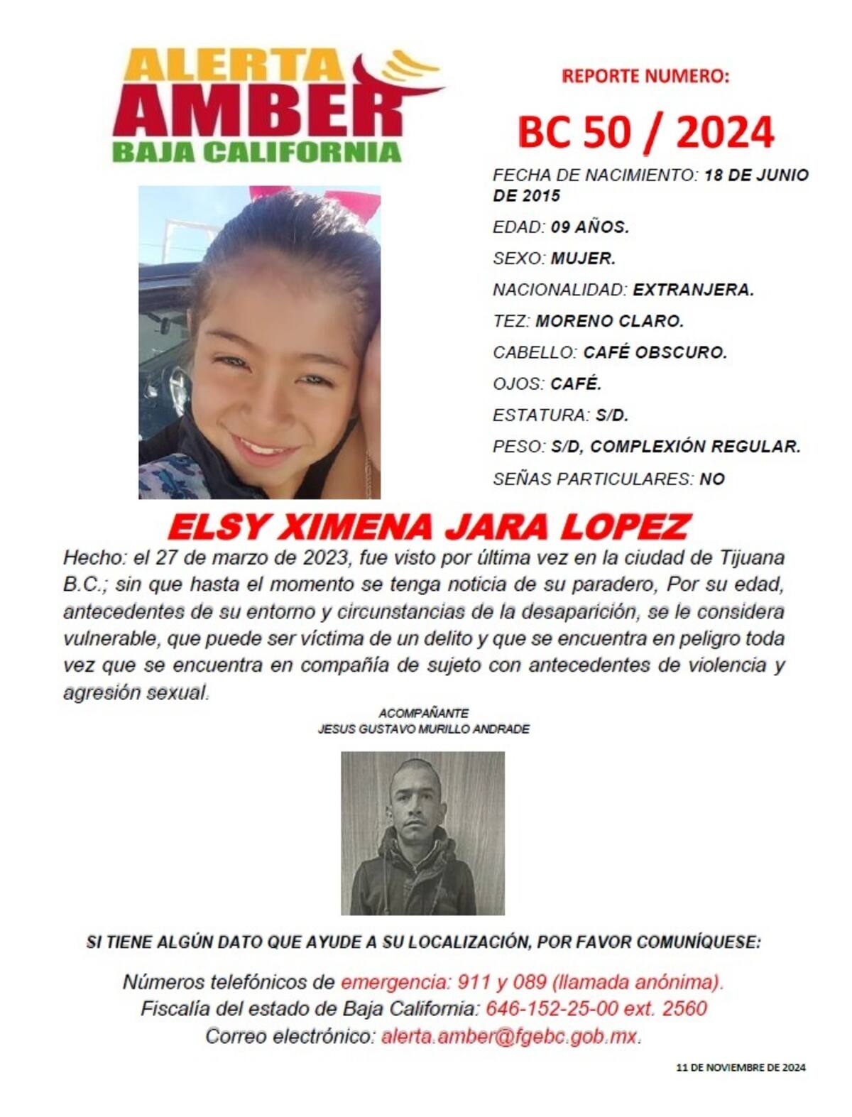 Los desaparecidos fueron vistos por última vez el 23 de marzo del 2023.