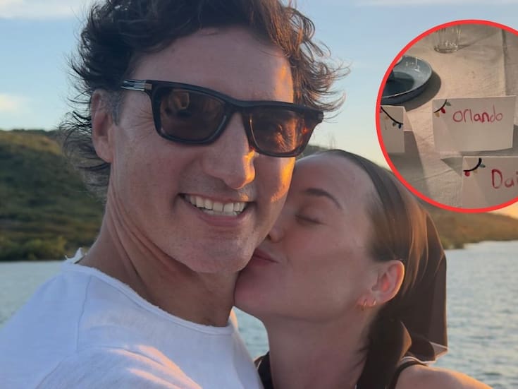 Katy Perry comparte una publicación en Instagram donde besa a Justin Trudeau y etiqueta a Orlando Bloom