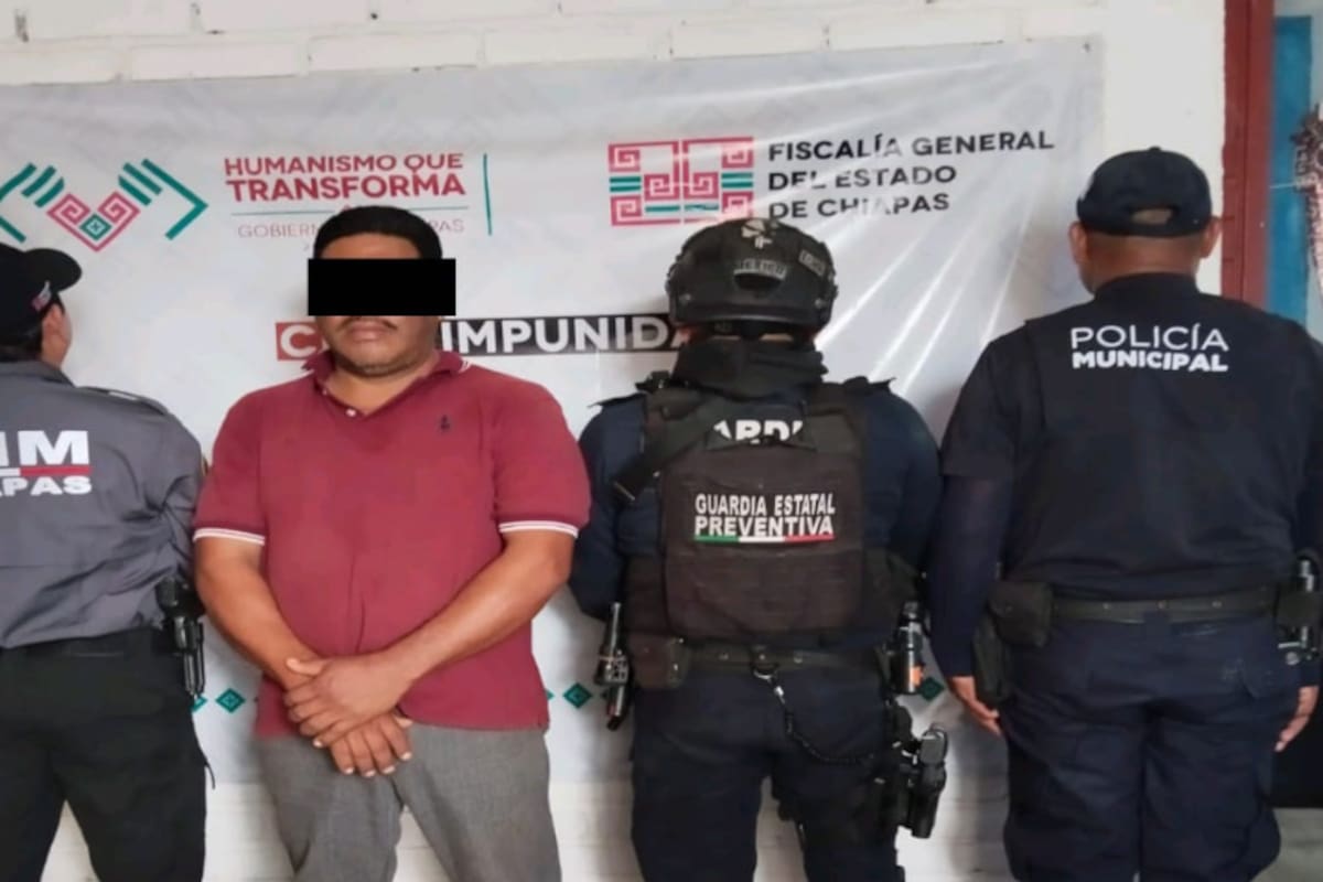 Abusó de una menor de edad en 2011 y 14 años después fue capturado en Chiapas