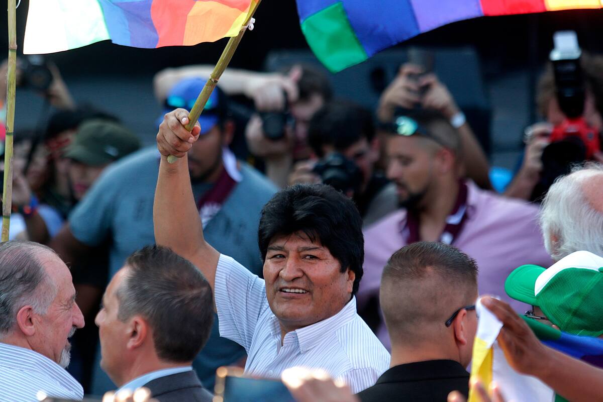 "No me temblará la mano para defender a Bolivia": Evo Morales defiende su legado