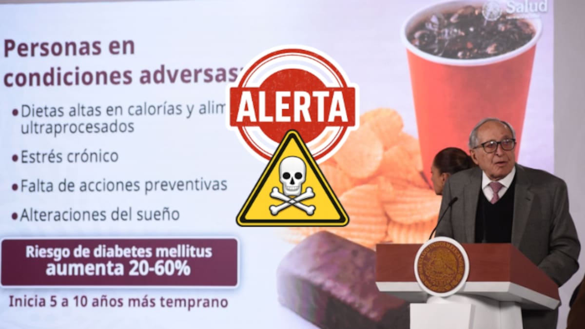 Alerta nacional: Secretaría de Salud advierte que malos hábitos y antecedentes familiares disparan riesgo de diabetes en México