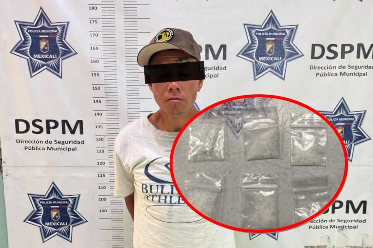 Detienen a hombre con droga tras ser sorprendido espiando dentro de una casa en Valle de las Misiones