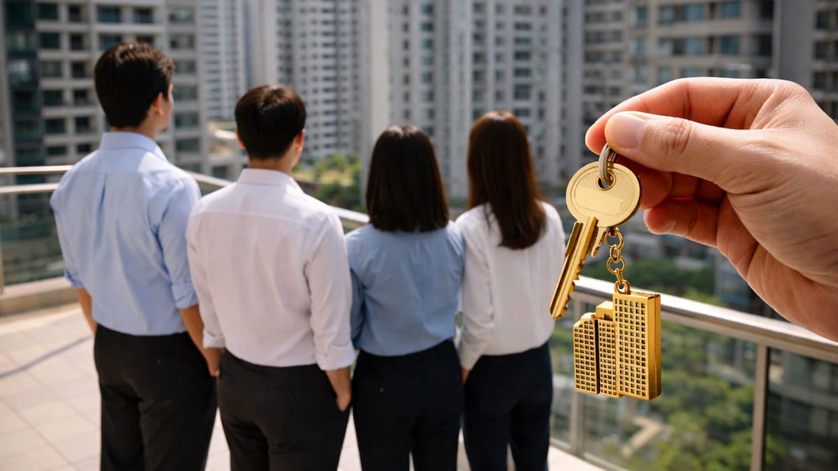 Empresa china ofrece apartamentos gratuitos a empleados tras cinco años de trabajo: estrategia para retener talento