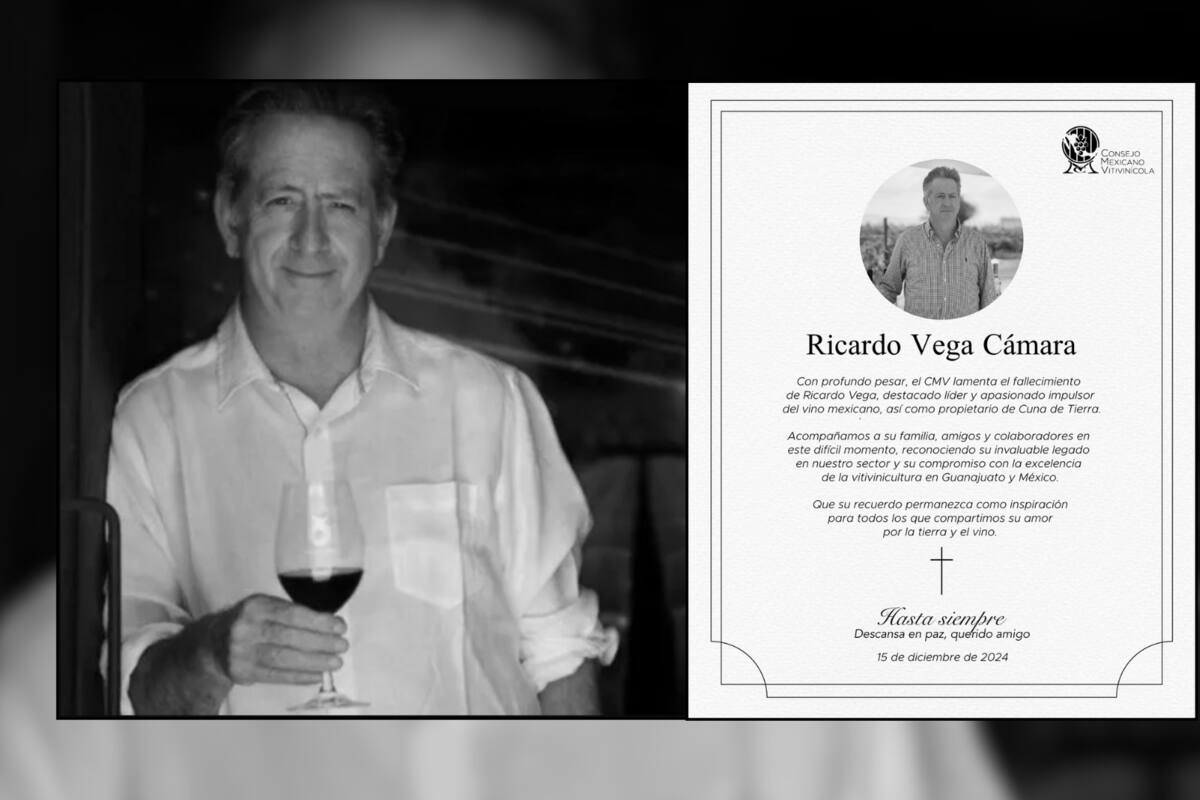 ¿Quién era Ricardo Vega Cámara? Matan al dueño del viñedo Cuna de Tierra e impulsor del vino en Guanajuato