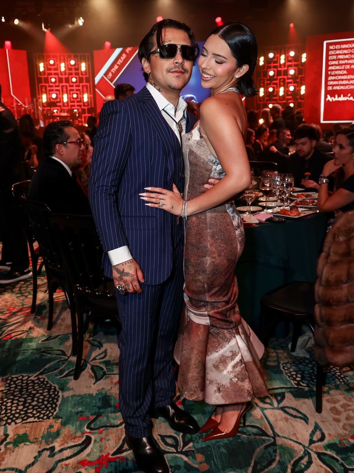 Christian Nodal y Ángela Aguilar | Instagram @holausa