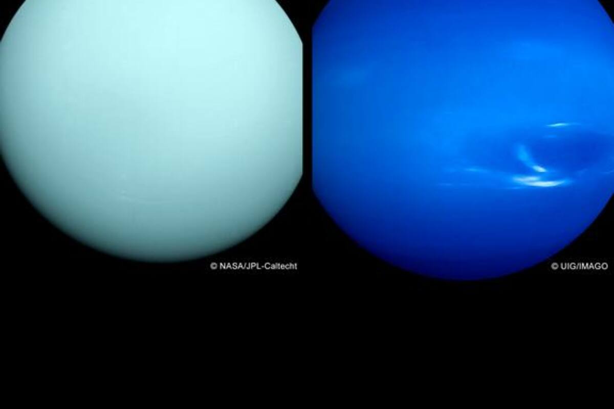 Los gigantes helados del Sistema Solar: Urano y Neptuno en el límite del frío