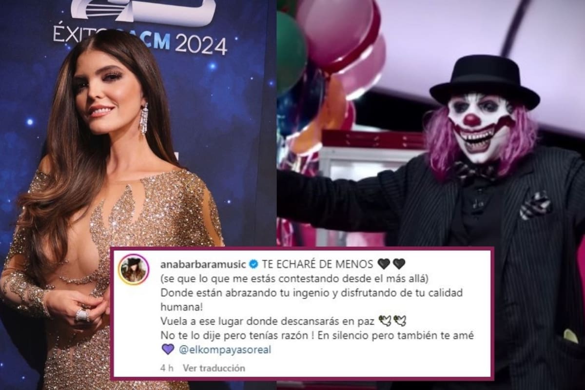Ana Bárbara se despide de El Kompa Yaso con un emotivo mensaje